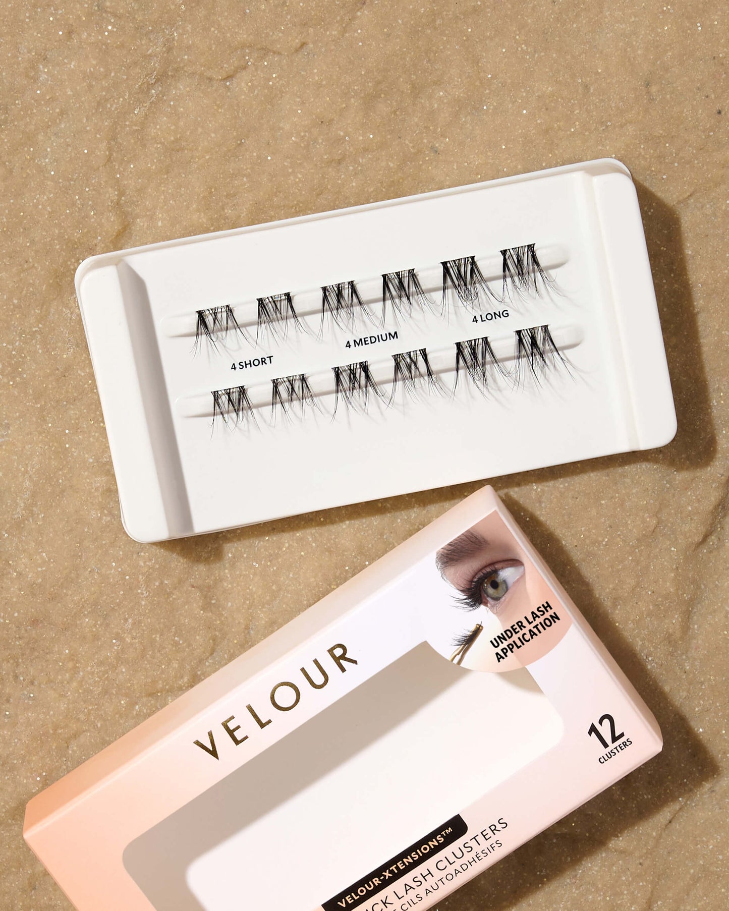 Soft & Wispy -Xtensions™ Self-Stick Lash Clusters