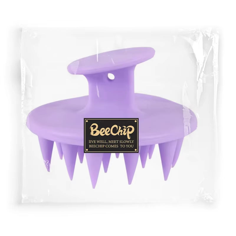 Massage Silicone Comb Head and Face Massage Balancing Oils Provide Gentle Massage Compact Size Streamlined Design Massaging Comb