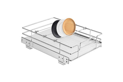 Pull Out Cabinet under Sink Organizer 11.5 X 16.5 Inch Wire Drawer Basket